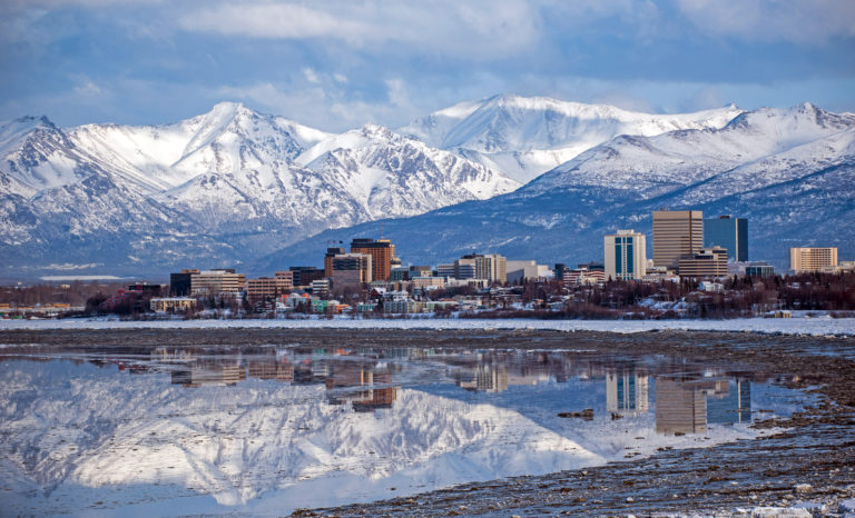 Anchorage, Alaska skyline