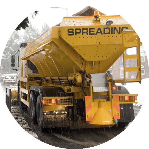 UK Circle SpreadingGritter